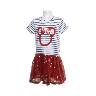 Klänning (Röd, Vit, Blå) från Minnie Bomull, Elastan, Polyester