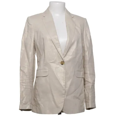 Blazer (Beige) from ESPRIT Collection Linen, Polyester, Viscose
