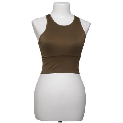 Träningstopp (Brun) från H&M Sport Polyamid, Elastan