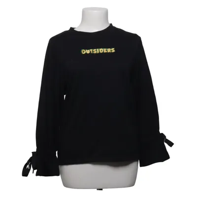 Collegetröja (Svart) från Moussy Bomull, Polyester