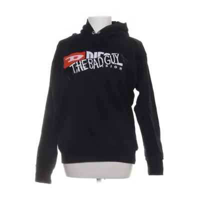 Huvtröja (Svart) från Diesel Bomull