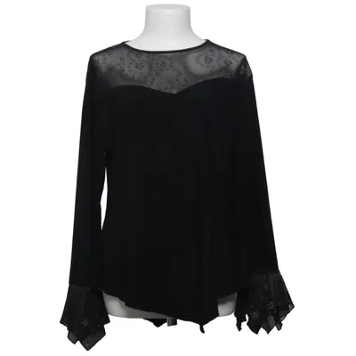 Bluse (Sort) fra Mega Designs Elastan, Polyester