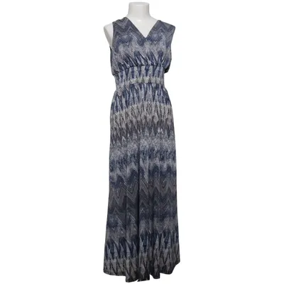 Långklänning (Blå, Vit, Grå) från Izabella Elastan, Polyester