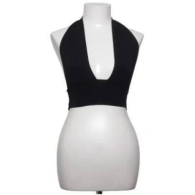 Halterneck top (Sort) fra Subdued