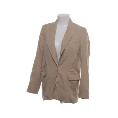 Blazer (Beige) van Zara Lyocell, Viscose