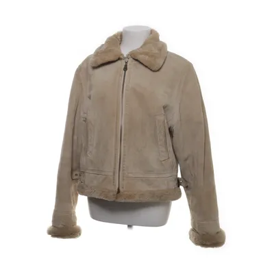 Shearling jacket (Beige) from Casual Woman Acrylic