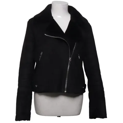 Veste en peau de mouton retournée (Noir) de Jennyfer Fausse fourrure, Polyester