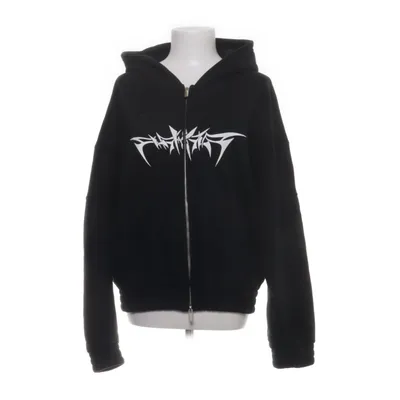 Huvtröja (Svart) från Ona Kana Bomull, Polyester