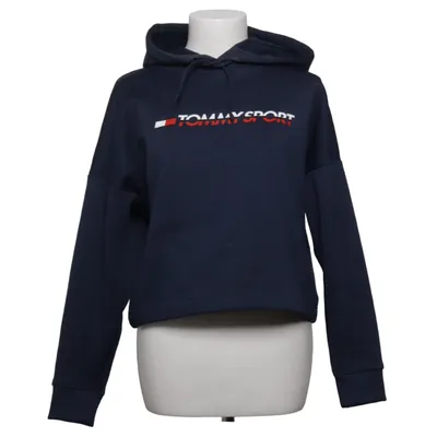 Huvtröja (Blå) från Tommy Sport Elastan, Polyester