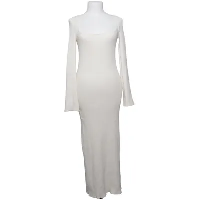 Långklänning (Vit) från Gina Tricot Bomull, Polyester