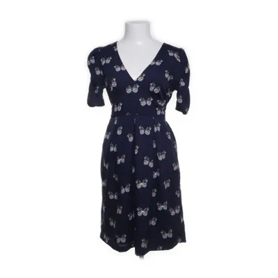 Dress (Blue, Multicolored) from Uttam Boutique Polyester