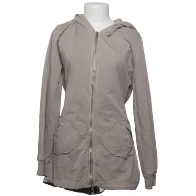 Sweat à capuche (Gris) de Anna Justper Coton, Élasthane