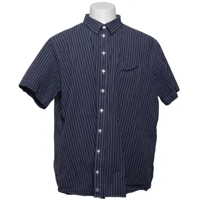 Korte mouwen shirt (Blauw, Wit) van Jan Vanderstorm Katoen