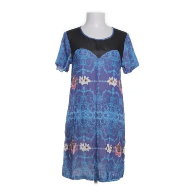 Dress (Blue, Multicolored) from Ida Sjöstedt for Monki Polyester, Viscose