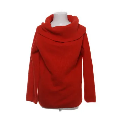 Rollkragenpullover (Rot) von H&M Acryl, Elasthan, Polyester, Wolle