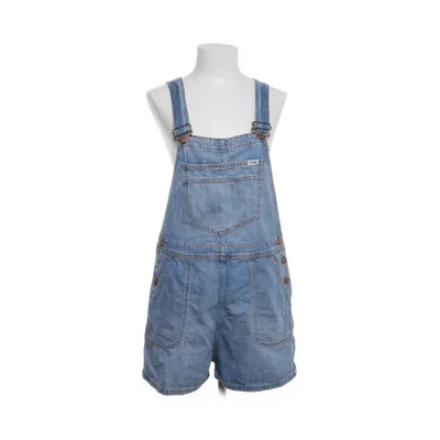 Dungaree shorts (Blue) from Wrangler Cotton, Hemp