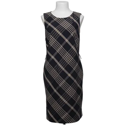 Kleid (Schwarz, Beige) von Selection by s.Oliver Acetat, Baumwolle, Polyamid, Polyester