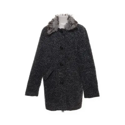 Frakke (Grå) fra Mango Kids Akryl, Bomuld, Polyamid, Polyester, Viscose