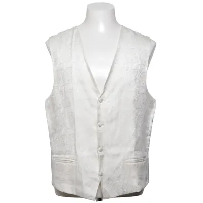 Kostuumgilet (Wit) van Roy Robson Polyester, Viscose