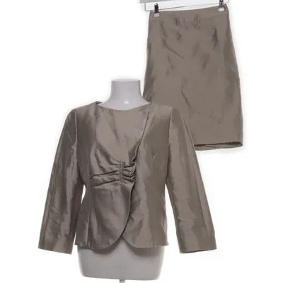 Mantelpak (Beige) van Armani Collezioni Katoen, Elastaan, Polyester, Zijde