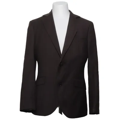 Blazer (Marron) de These Glory Days Polyester, Viscose, Laine