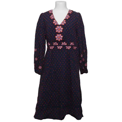 Dress (Blue, Red) from Boden Cotton, Polyester