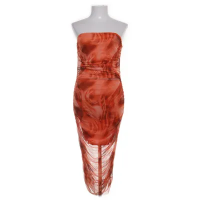Kjole (Rød, Brun, Hvid) fra New Collection Elastan, Polyester