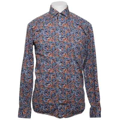 Shirt (Blue, Brown, Multicolored) from John Henric Cotton