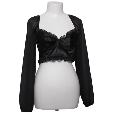 Crop top (Black) from NLY Lingerie Elastane, Polyester