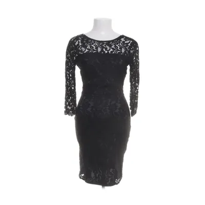Robe (Noir) de Valerie Coton, Polyamide, Viscose