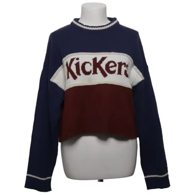 Pull-over (Bleu, Rouge, Blanc) de KicKers Acrylique, Fibre métallique, Laine