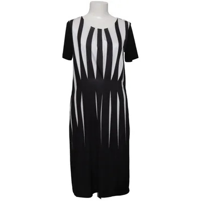 Dress (Black, White) from Ana Alcazar Elastane, Polyester