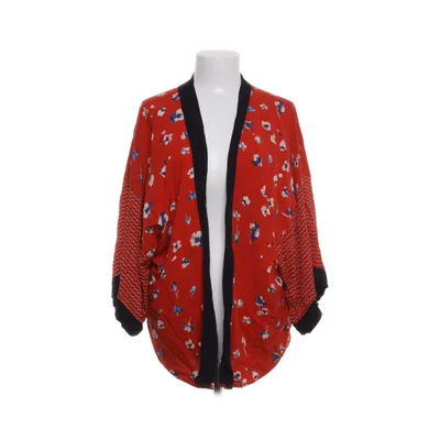 Kofta (Röd, Flerfärgad) från F&F Polyester, Viskos