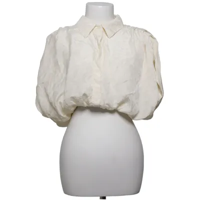 Blouse (White) from Dilvin Woman Lyocell, Polyester