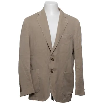Blazer (Beige) fra Santaniello Bomuld, Linned