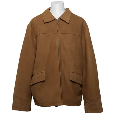 Leren jack (Bruin) van Cherokee Leer, Polyester