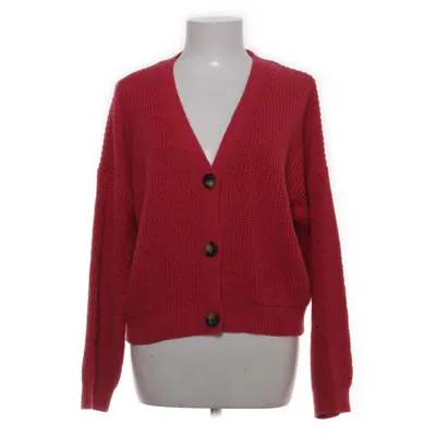 Cardigan (Rose) de La Fée Maraboutée Acrylique, Laine d'alpaga, Viscose