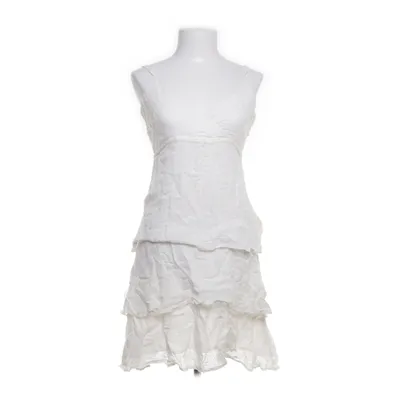 Robe (Blanc) de Brontiny Coton, Lin