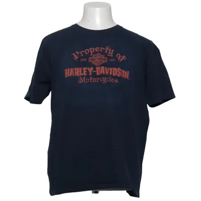 T-shirt (Blue) from Harley Davidson Cotton