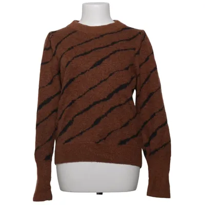 Sweater (Brown, Black) from Visual Clothing Project Acrylic, Alpaca wool, Polyamide