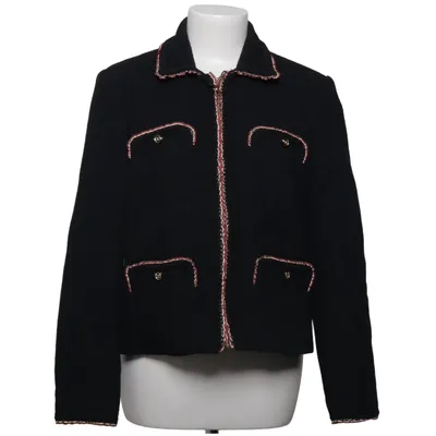 Veste (Noir, Rouge) de Sandro Acrylique, Coton, Polyamide, Viscose