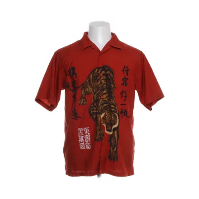 Korte mouwen shirt (Rood, Meerkleurig) van Overgame Polyester