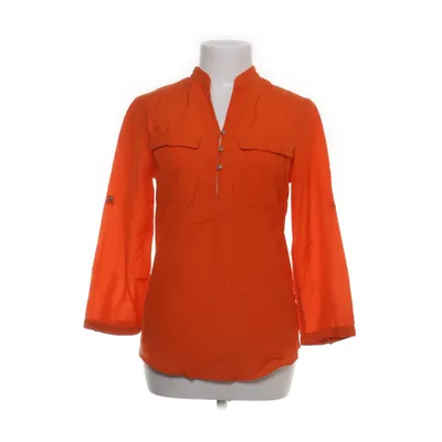 T-shirt manches longues (Orange) de G-Star Coton, Viscose