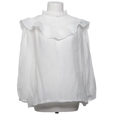 Bluse (Weiß) von Mayla Lyocell, Recyceltes Polyester
