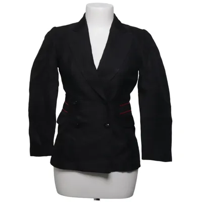 Blazer (Zwart) van Costume National Zijde, Viscose