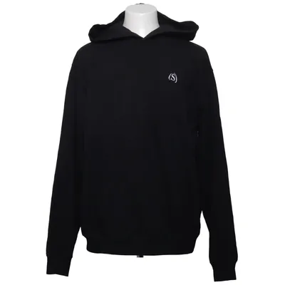 Huvtröja (Svart) från Stockholm (Surfboard) Club Återvunnen bomull