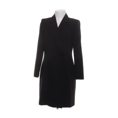 Manteau (Noir) de Heine Élasthane, Polyester, Viscose