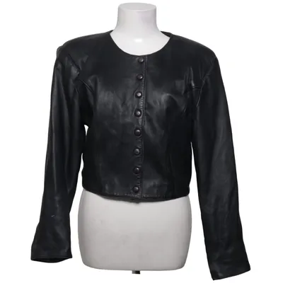 Veste en cuir (Noir) Cuir