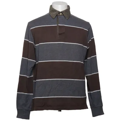 Rugby shirt (Grijs, Bruin, Wit) van GANT Katoen