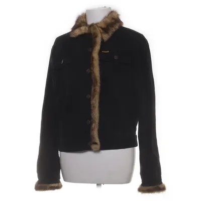 Jeansjacka (Svart, Brun) från John Baner Bomull, Polyester